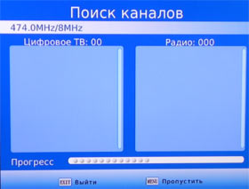Настройка DVB-T ресивера JackTop 300 и  GLOBO T50 HD