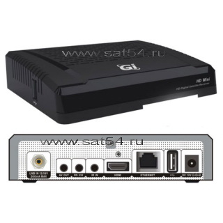Спутниковый ресивер GI HD Mini комплектуется стандартным DVB-S2 тюнером, который позволяет производить прием сигнала в стандартах DVB-S и DVB-S2. Причем его можно использовать для приема вещания как в стандартном SD, так и в высоком HD разрешениях. При этом тюнер поддерживает работу с внешними устройствами по протоколам: DiSEqC 1.0, 1.1, 1.2 и USALS. И у него присутствует функция Unicable, которая позволяет подключать одновременно несколько пользователей к одной спутниковой антенне через специализированный мультисвитч.