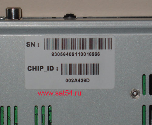 www.sat54.ru    .  Continent SD-01/IR (Coship N6752).   .  Chip_ID.