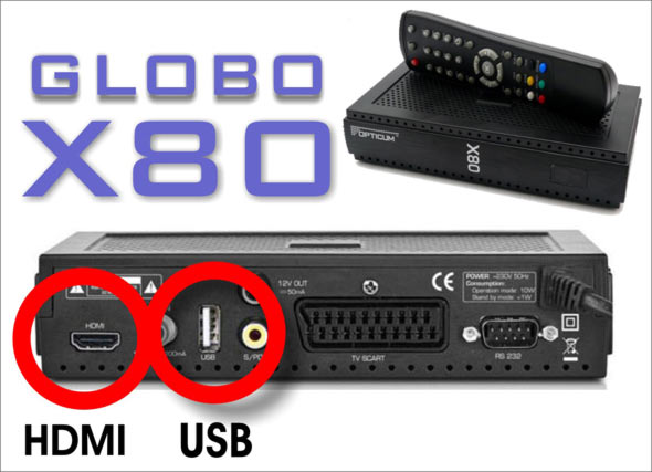 ����� ����������� ������������ �������� GLOBO X80 HDMI_PVR