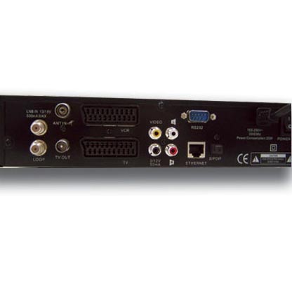   Box 500  - Ethernet ,  , TV SCART:  (CBVS, RGB, Audio R/L, VCR SCART ( ): / (CBVS, Audio R/L), RS232,       Dolby Digital.