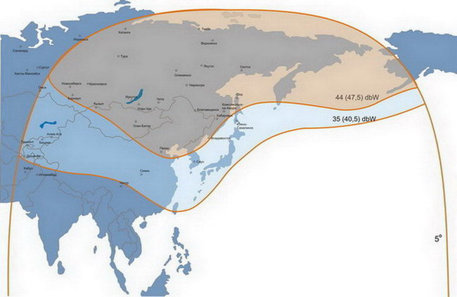 Зона обслуживания спутника «Экспресс-АМ3» охватывает территорию Сибири и Дальнего Востока, покрывает территорию стран Азии и Азиатско-Тихоокеанского региона (Монголия, Китай, Япония, Индонезия, Малайзия, Сигнапур, Австралия). 