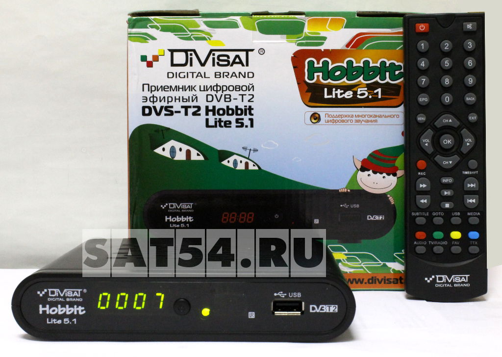 DIVISAT Hobbit Lite 5.1 -   DVB-T2    5  