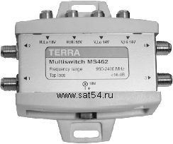 Terra MS-461 -- Terra MS-464   (4SAT)*4