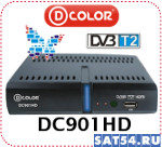 dvb-t2  D-Color DC901HD