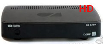 Спутниковый ресивер GS B210.MPEG2 / MPEG4,USB2.0,DVB-S/S2, HDMI, 3RCA