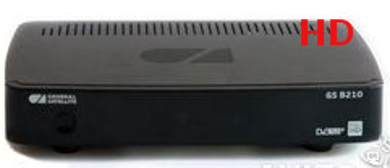   GS B210.MPEG2 / MPEG4,USB2.0,DVB-S/S2, HDMI, 3RCA