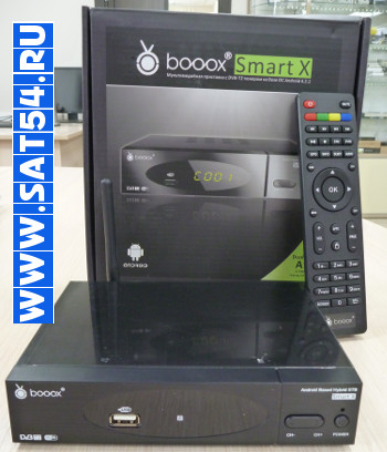 Андроид тв приставка с тюнером DVB-T2 Booox Smart X