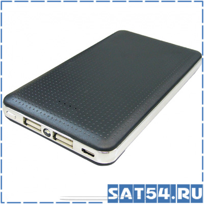 Power bank LS-3231 (10000mAh, 5V, 1USB-1000mA/2USB-2000mA, 1 led, )