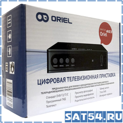  DVB-T2/C ORIEL 403D