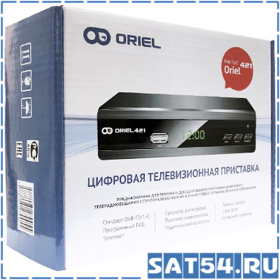 Ресивер DVB-T2/C ORIEL 421D/UD