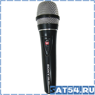 Микрофон SONY DM-301 проводной для караоке