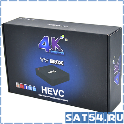 TV BOX MX9 HEVC 4K (Cortex A7,1.2, Android7, 1Gb, Flash 8, WiFi)