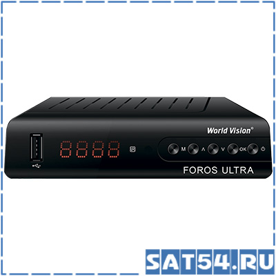   WV Foros Ultra (DVB-S/S2, DVB-T/T2, DVB-C + IPTV)