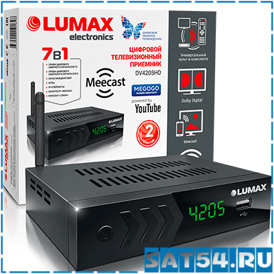    (DVB-T2) LUMAX DV4205HD