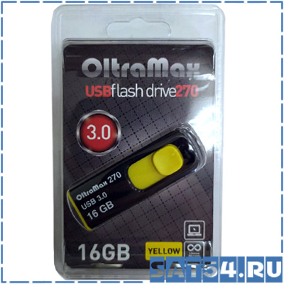 USB - OLTRAMAX 16GB 270 Green (USB 3.0)