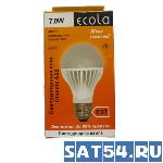   Ecola LED 7W A60 E27 4000K