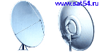 Спутниковая прямофокусная антенна СТВ-2,0-11 2,0 AL АУМ