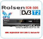Эфирный ресивер Rolsen RDB-505N DVB-T2