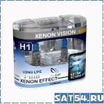 Лампа галогеновая Clearlight  H1 12V-55W XenonVision