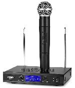 Микрофоны профессиональные WM-10V  беспроводные до 100 метров, вокальные