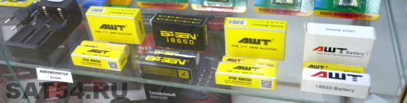 Купить Аккумулятор AWT 18650 (30 A, 2000mA) BL-2 (samsung, lg, panasonic) для электронной сигареты вэйпа в Новосибирске по низкой цене на SAT54.RU